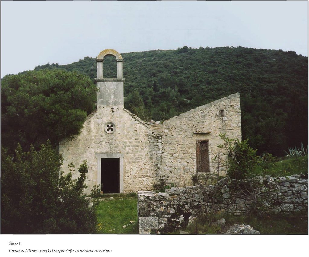 Istraživanja srednjovjekovnih lokaliteta kod crkve sv. Nikole u Dolu i sv. Marije u Poselju (Velom Selu) na otoku Visu